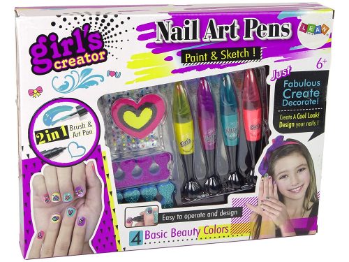 Körömfestő készlet 4 toll