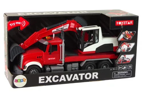 Teherautó kotrógép traktor kotrógép hangvilágítással