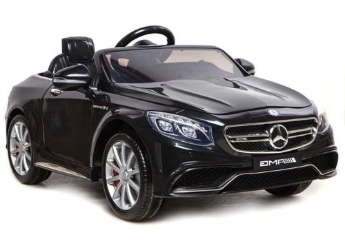 Electric Ride On Car Mercedes S63 AMG Feketére festve