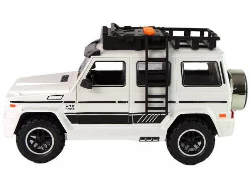 Akkumulátoros terepjáró fehér