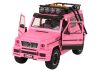 Auto Off-Road Pink V12 turbina