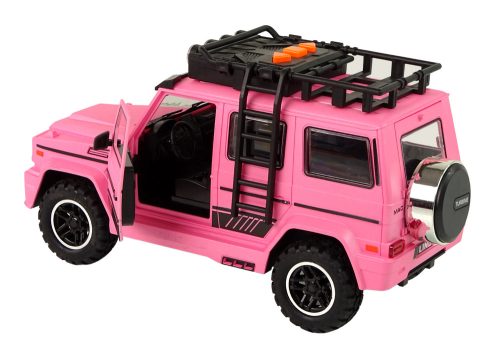 Auto Off-Road Pink V12 turbina