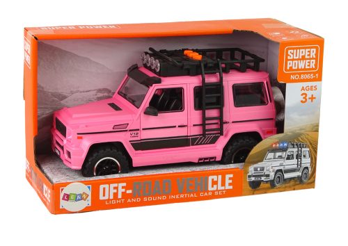 Auto Off-Road Pink V12 turbina