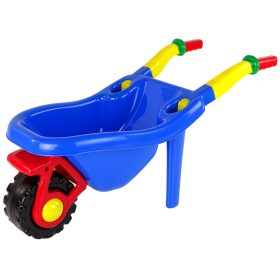 Nagy színes kerti talicska kék