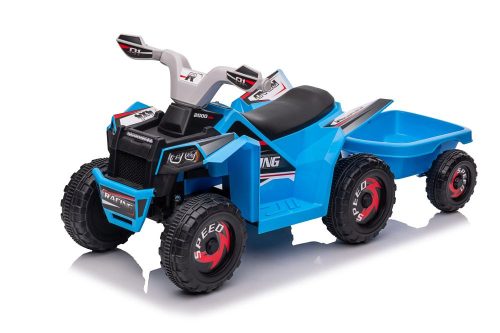 XMX630T kék akkumulátoros quad utánfutóval