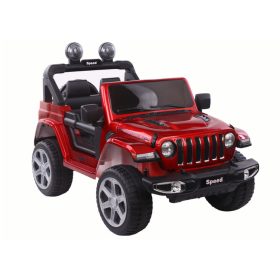 Akkumulátoros jármű FT-938 pirosra festett 4x4