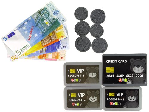 Műanyag pénztárgép gyerekeknek