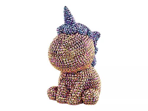 Kreatív Unicorn Kit DIY Diamonds Crystals Barna