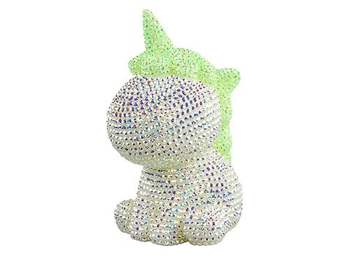 Kreatív Unicorn Kit DIY Diamonds Crystals Green