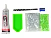 Kreatív Unicorn Kit DIY Diamonds Crystals Green