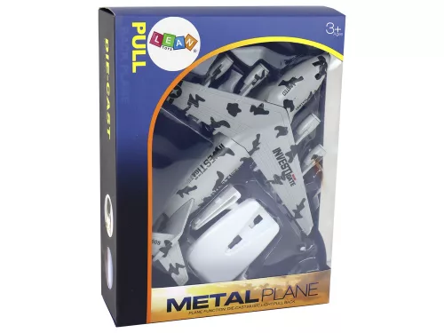 Military Grey Camo UNITED repülőgép Figurine HW-605