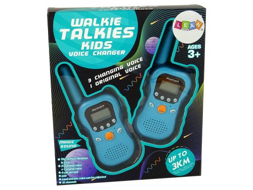 Walkie talkies gyerekeknek kék
