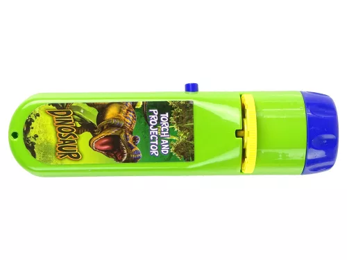 Projektoros zseblámpa dinoszauruszokkal 24 dia