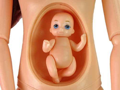 Terhes baba baba hosszú hajú kiegészítők