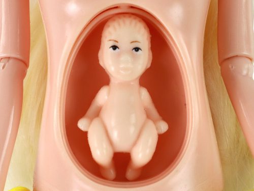Doll terhes anya baba baba sárga terhesség