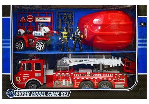 Fire Truck Playset Tűzoltó-mentő brigád készlet