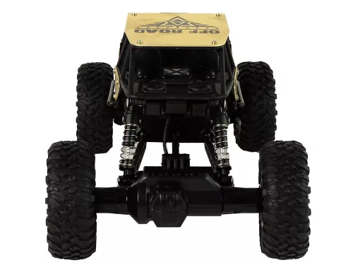 Auto RC High Wheels 1:18 műanyag fekete arany