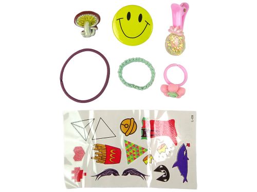 Beauty Box Set Eyeshadows Körömlakkok Pink White