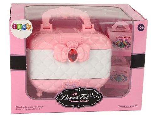 Beauty Box Set Eyeshadows Körömlakkok Pink White