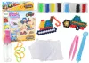 DIY Water Beads Set Magic Beads 8 színű Építőipari járművek
