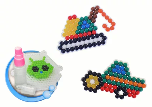 DIY Water Beads Set Magic Beads 8 színű Építőipari járművek