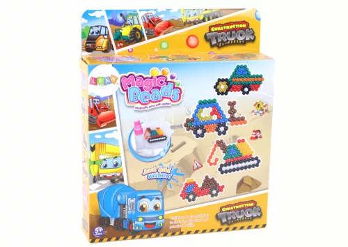 DIY Water Beads Set Magic Beads 8 színű Építőipari járművek
