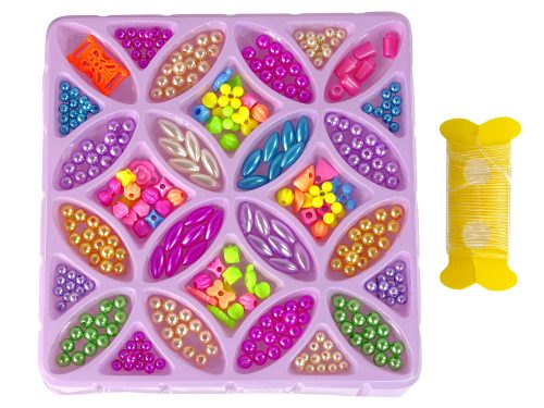 Gyöngykészlet hajra és színes ékszerekre