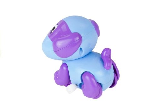 Vicces boldog kutya óramű felhúzó játék mozgó futás