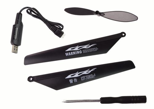 LH-1301 2.4G távirányítású helikopter fekete