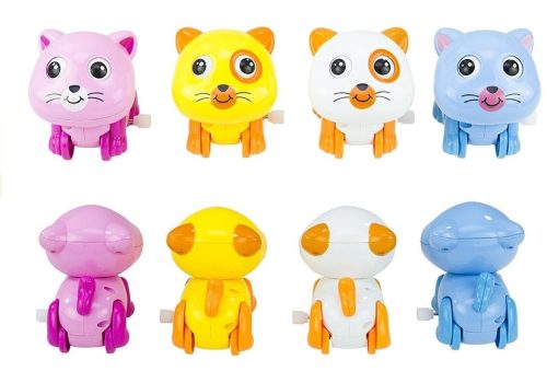 Szép felhúzható kiscicák Óraműve Felhúzható játék Mozgó, futó macska