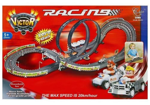 Mario versenypálya 2 autóval - 452 cm