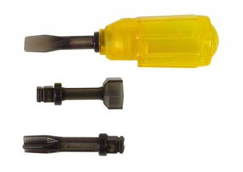 Darus teherautó csavarozáshoz és forgatáshoz sárga