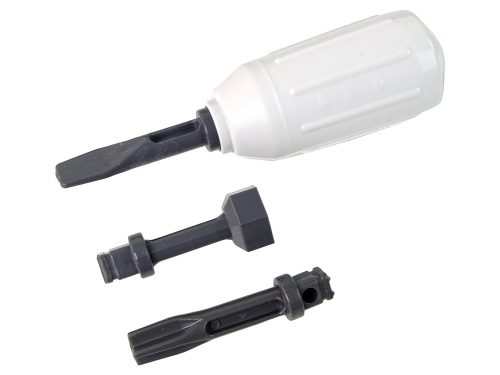 Seprőgép tartozékok kicsavarásához és csavarásához, zöld