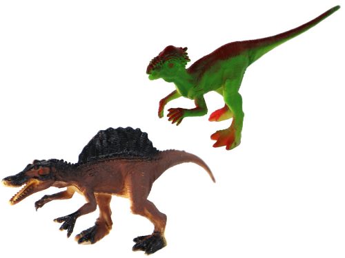6 db dinoszaurusz figurát és kiegészítőket tartalmazó készlet
