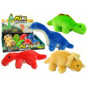 Mini plüss állat dinoszaurusz 4 faj