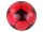 Red Black Rubber Ball Large 23 cm Light
