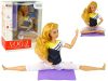 Baby Doll Yoga Mat hosszú szőke haj