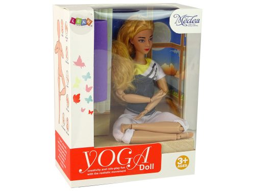 Baby Doll Yoga Mat hosszú szőke haj