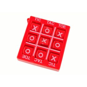 Tic Tac Toe Game 4,5 cm Piros