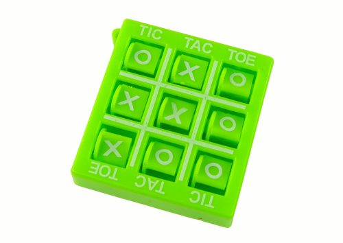 Tic Tac Toe Game 4,5 cm zöld