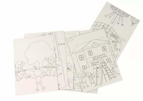 Scratch kifestőkönyv gyerekeknek Iskola