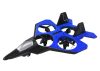 RC Drone Plane Blue Fighter távirányítós pilóta