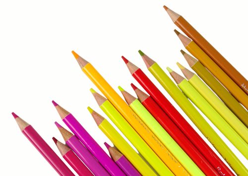 Kis művész szett 300 db. Ceruzák a szervezőben