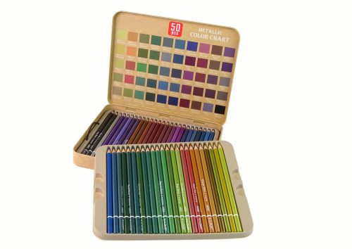 Kis művész zsírkréta készlet szervezőben 50 db.