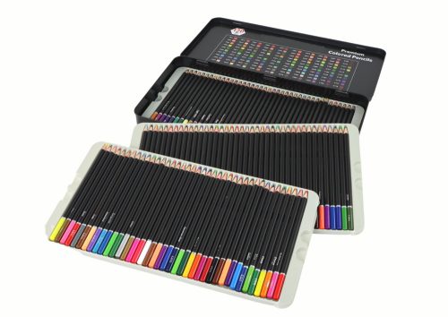 Prémium zsírkréta készlet 120 db. Különféle árnyalatok színlista