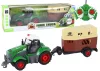 RC traktor távirányítós traktor mezőgazdasági gép pótkocsi távirányító 1:24