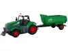 Távirányítós traktor utánfutóval 1:24 Zöld fényekkel