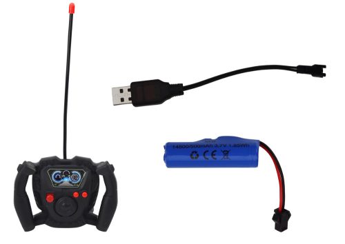 Távirányítós RC traktor pótkocsival 1:16 zöld