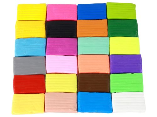 Kreatív agyag modellező agyag készlet 24 színű kiegészítők