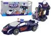 Robot Autó Rendőrség Navy Blue 2in1 Transformation